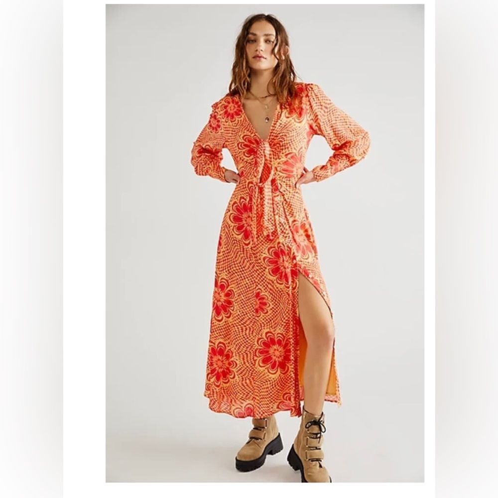 New Free People Napa in sunshine dress size XS,S